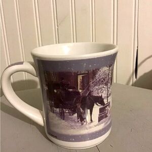 Vintage Douglas Laird Gift Co “Home for the Holidays “ mug